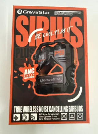 GravaStar Sirius Plus P9 True Wireless Bluetooth 5.3 ANC Earbuds
