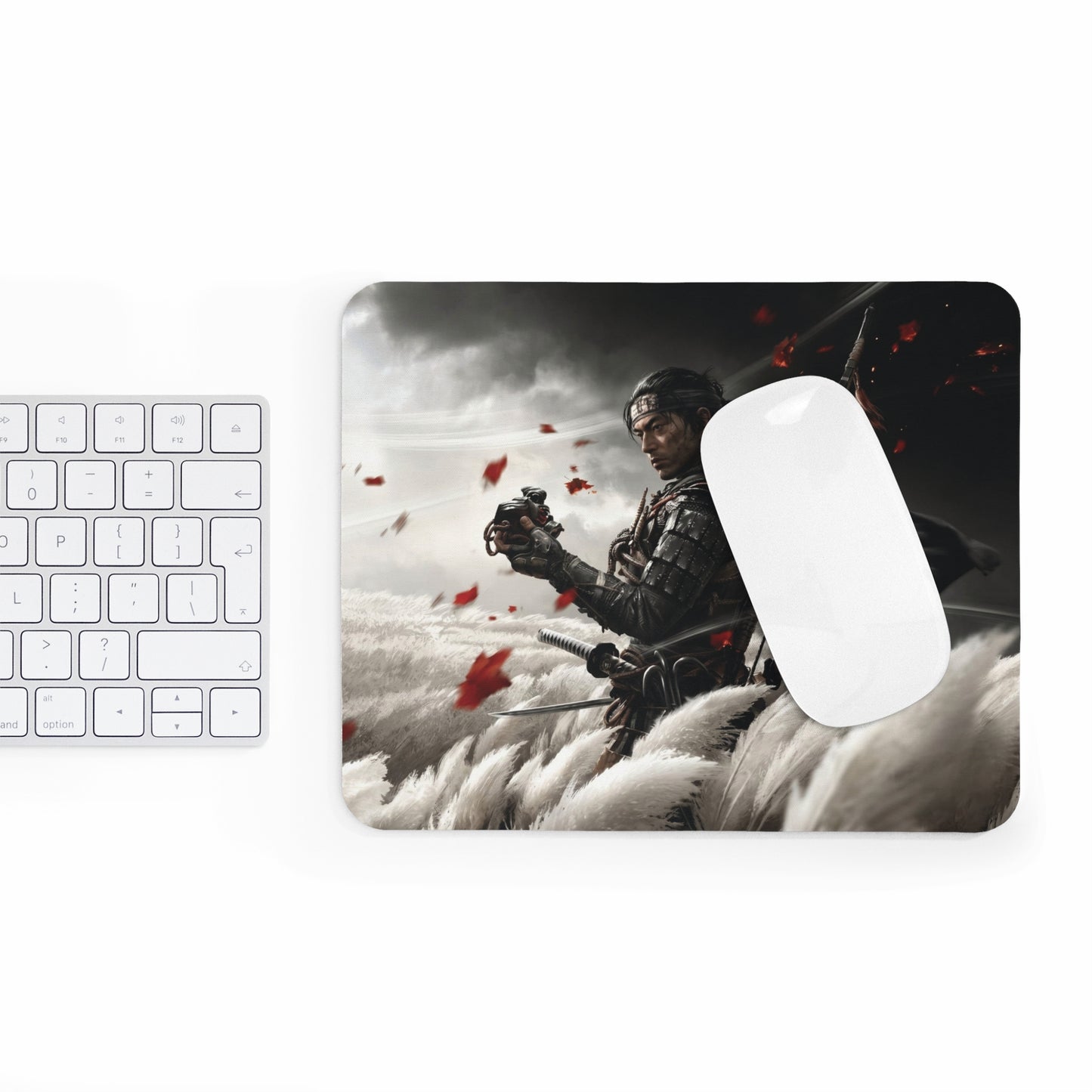 4mm Heavy Neoprene Samurai Battle Art Gaming Mouse Pad