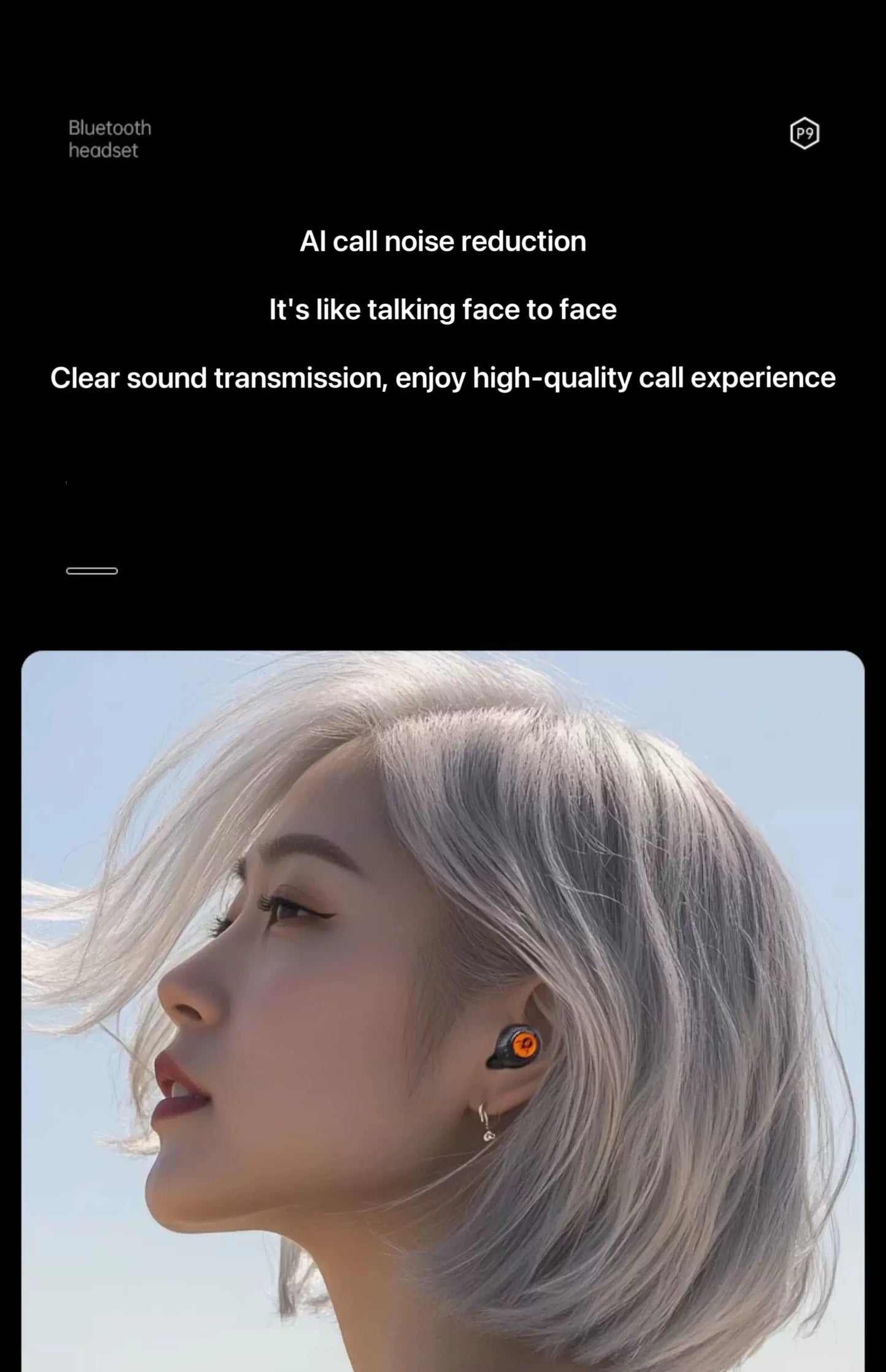 GravaStar Sirius P9 Plus Wireless ANC Gam ing Earphones with RGB