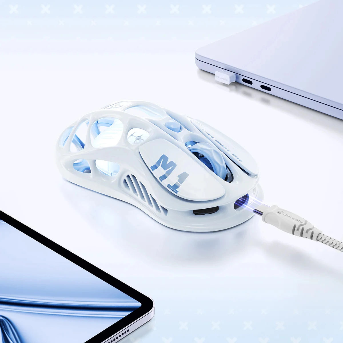 GravaStar Mercury M1 Pro Cyberpunk Mouse