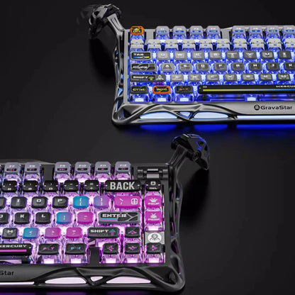 GravaStar K1 Pro Wireless 75% Hot-Swappable RGB Mechanical Keyboard