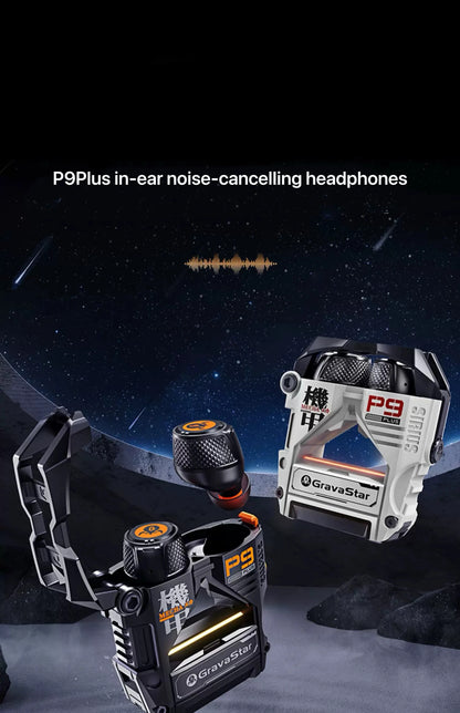 GravaStar Sirius P9 Plus Wireless ANC Gam ing Earphones with RGB