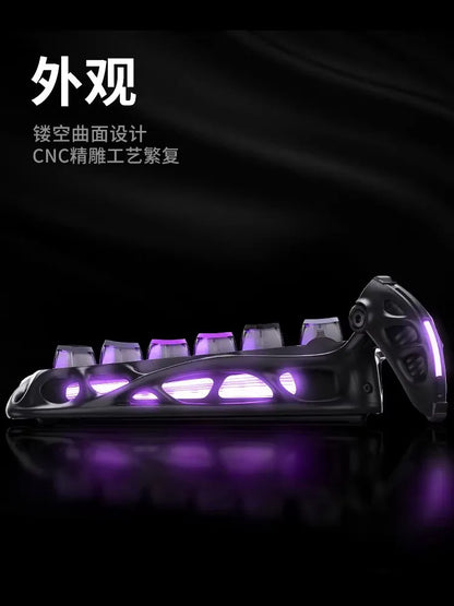 GravaStar K1 Pro Wireless 75% Hot-Swappable RGB Mechanical Keyboard