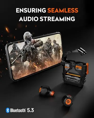 GravaStar Sirius Plus P9 True Wireless Bluetooth 5.3 ANC Earbuds