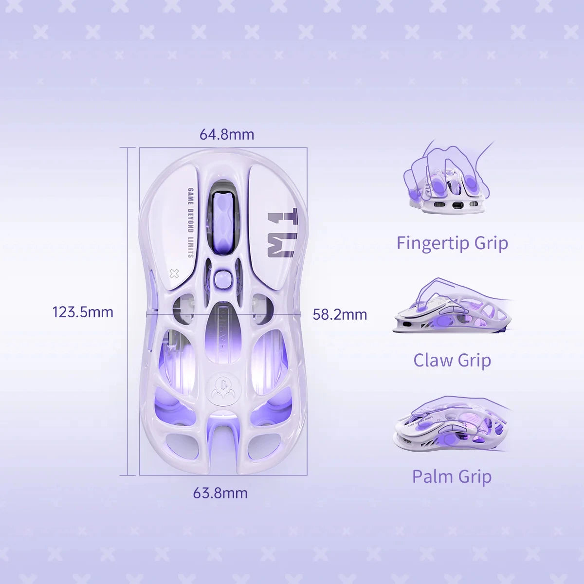 GravaStar Mercury M1 Pro Cyberpunk Mouse