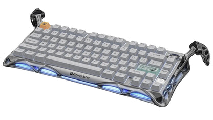 GravaStar K1 Pro Wireless 75% Hot-Swappable RGB Pro Aluminum Mechanical Keyboard