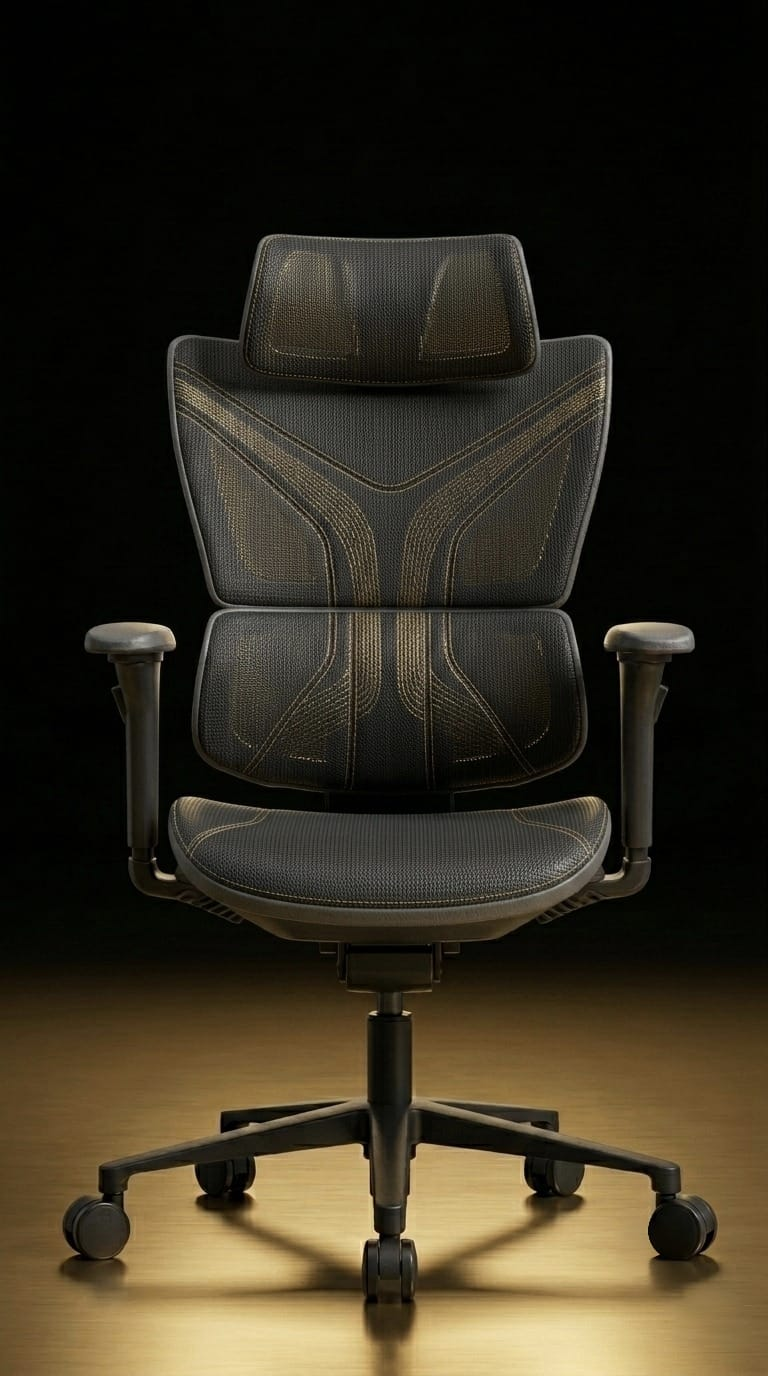 Engineered for Dominance — Chair Left